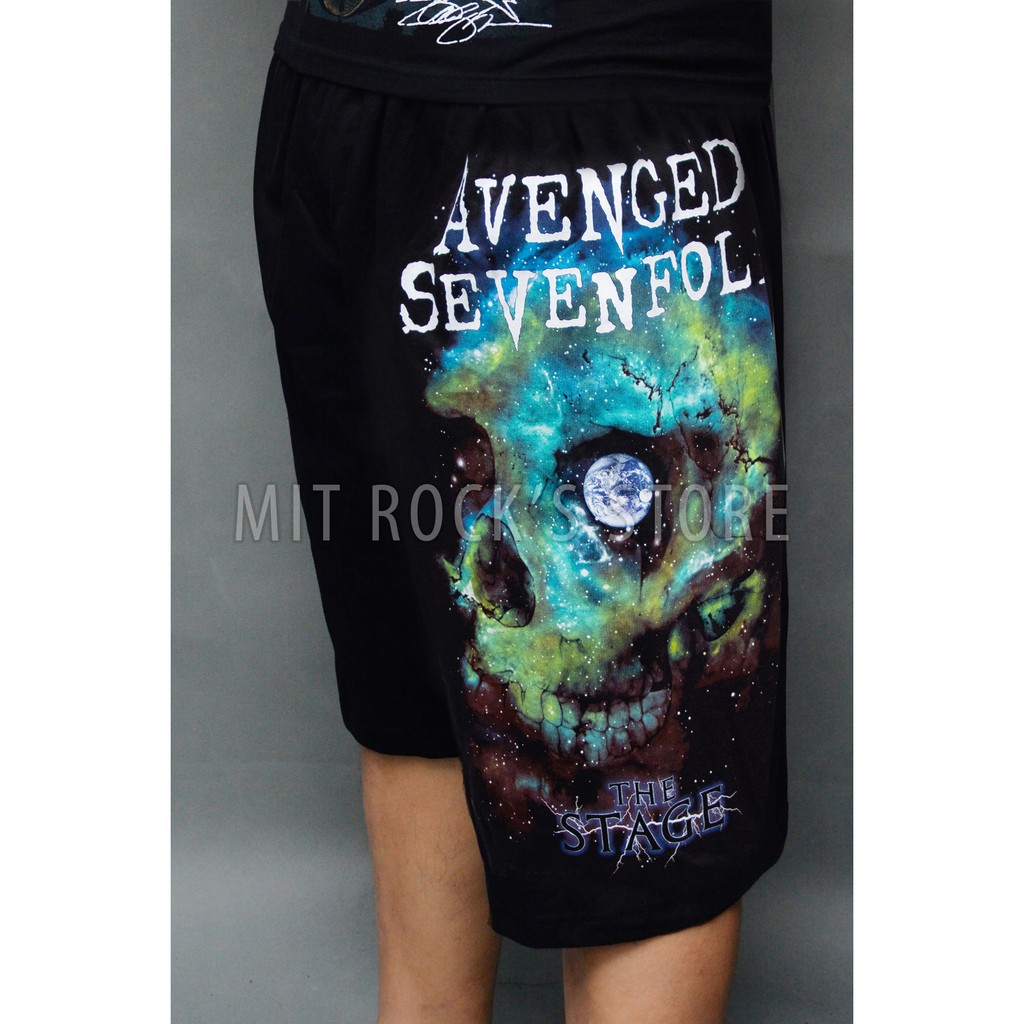 Quần Avenged Sevenfold (A7X) - Quần lưng thun freesize - Hàng Thái Lan - Rock band