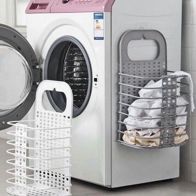 Giá treo để đồ cạnh máy giặt