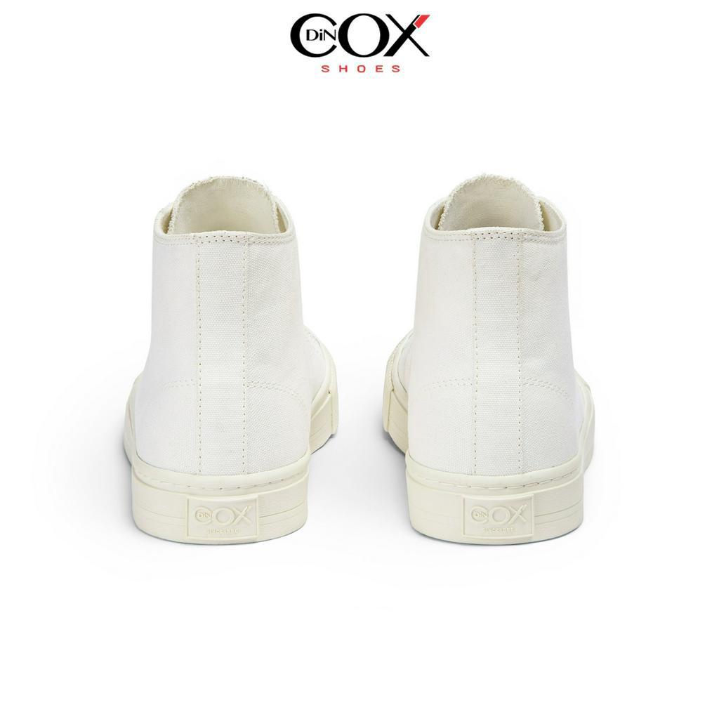 Giày Sneaker Nam Nữ E06Hi White kiểu dáng cao cổ