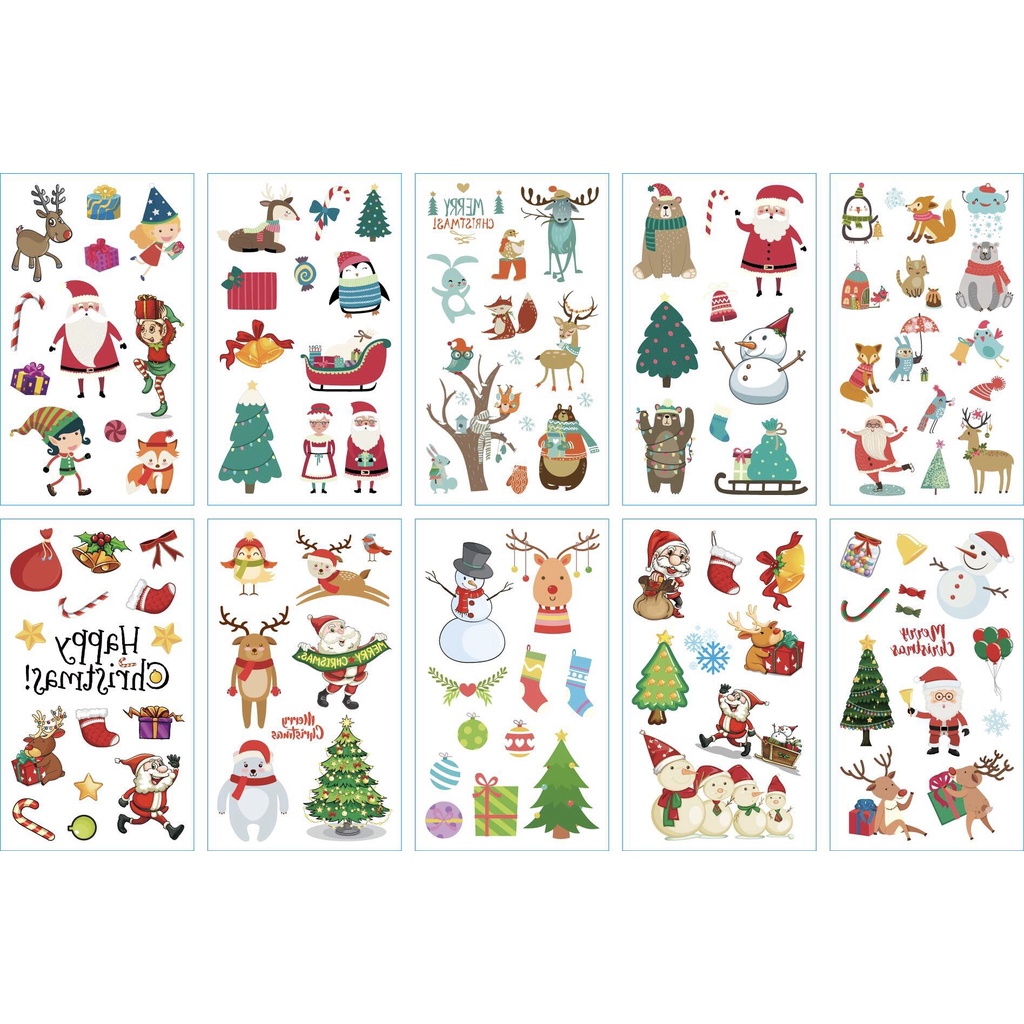 Set 10 Hình Xăm Dán Họa Tiết Hoạt Hình Bí Ngô Vui Nhộn Cho Bé