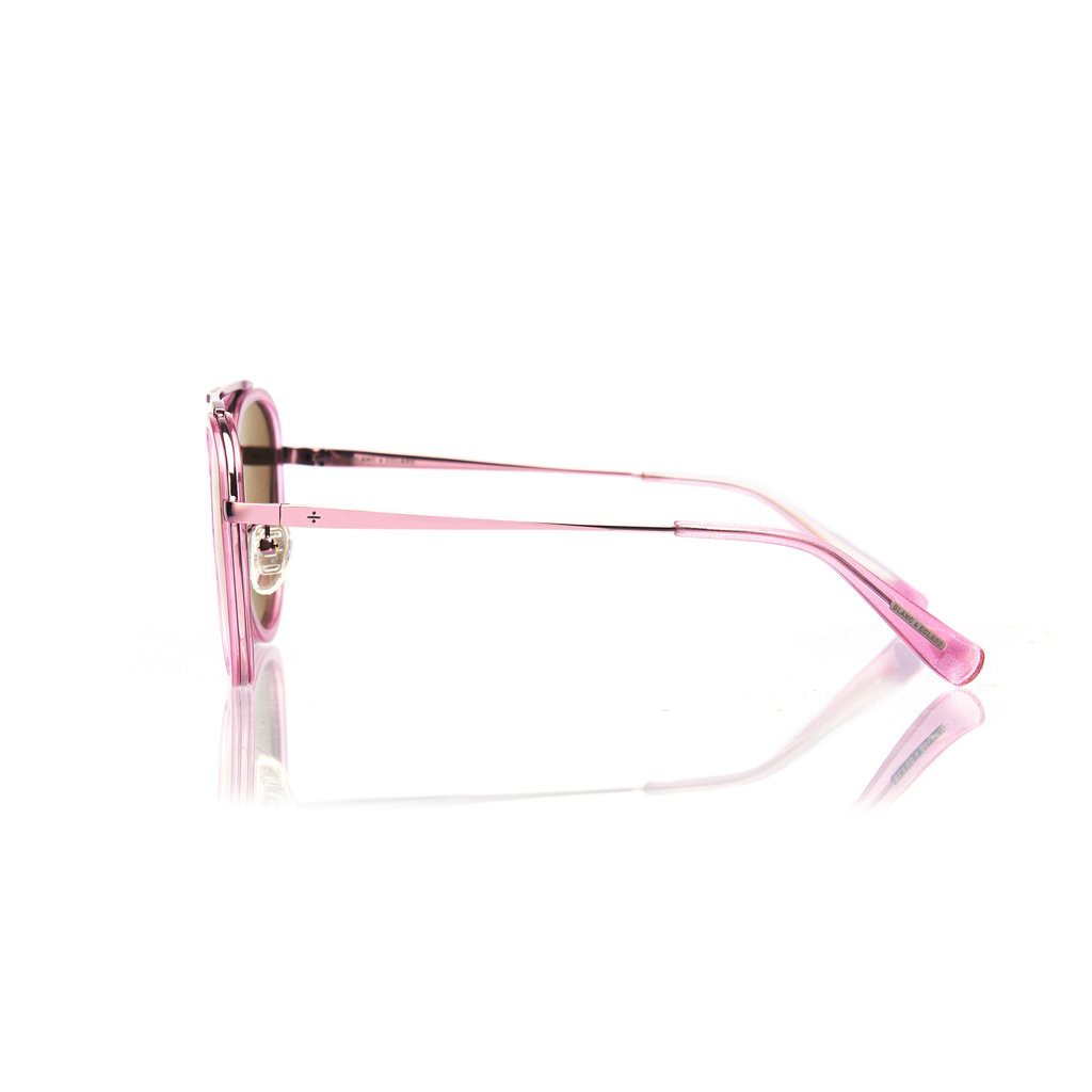 Mắt Kính Thời Trang STOCKHOLM (Pink Pearl And Pink Metal With Pink Mirror Lens)
