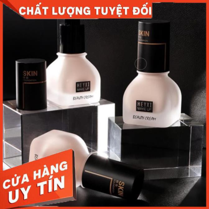Kem nền dưỡng ẩm HEYXI che phủ khuyết điểm làm đều màu da Beauty Cream Skin Foundation 30ml HEYX14 | BigBuy360 - bigbuy360.vn