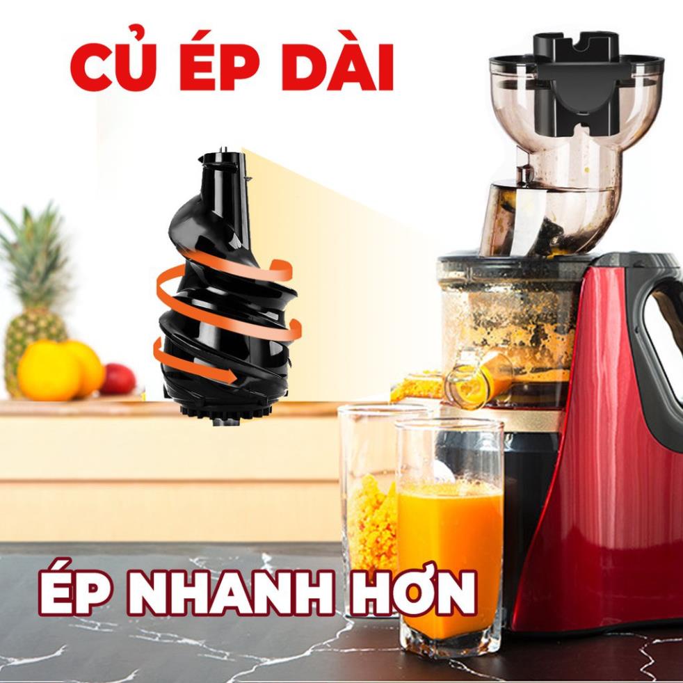 [Mã SKAMA8 giảm 8% đơn 300K] MÁY ÉP TRÁI CÂY TỐC ĐỘ CHẬM HONGXIN RH-312/ SAVTM JE-07 [BẢO HÀNH 6 THÁNG]