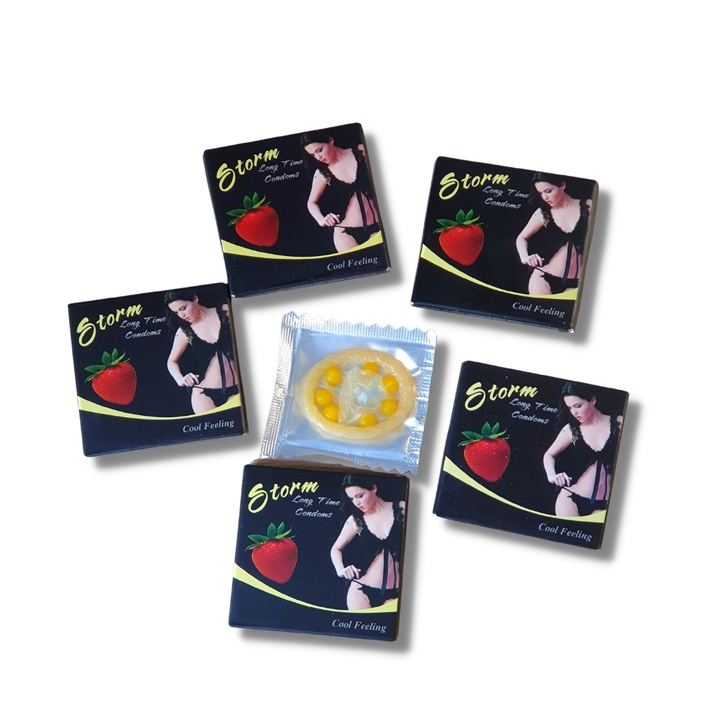 Bao Cao Su Gai 7 Bi Lớn STORM Kích Thích Điểm G, Tăng Khoái Cảm  - Cho Nàng Chạm Đỉnh Nhanh Chóng