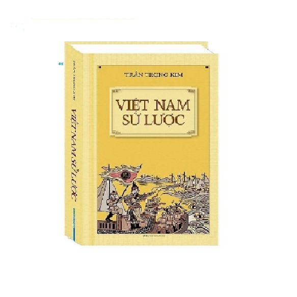 Sách - Việt Nam sử lược (bìa cứng)