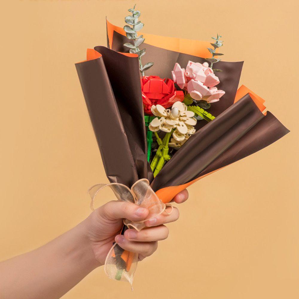 Layor1 Bộ Đồ Chơi Lắp Ráp Hình Hoa Hồng Đỏ Vĩnh Cửu