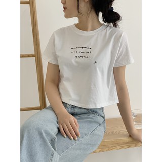 áo phông dáng ngắn CRT48 1994closet