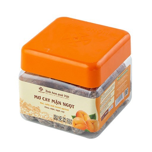 Ô Mai Mơ Cay Mặn Ngọt Hồng Lam - Vị Cay Mặn Ngọt Chua - Hộp (200g,300g,500g)