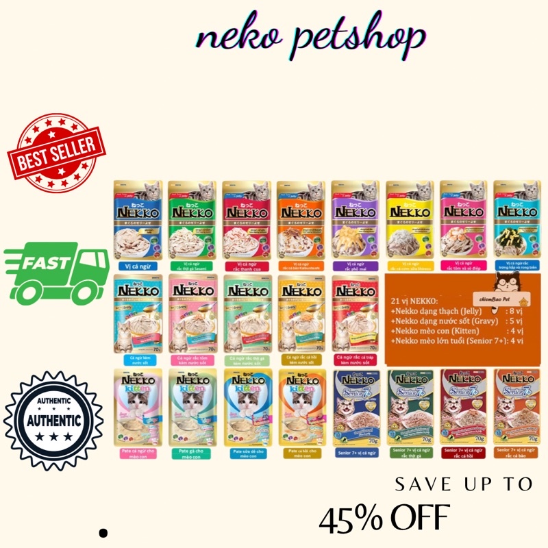 1 thùng Pate Nekko thức ăn dinh dưỡng cho mèo