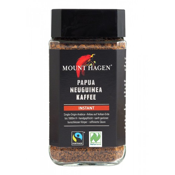 Cà phê hòa tan hữu cơ Papua New Guinea 100g - Mount Hagen