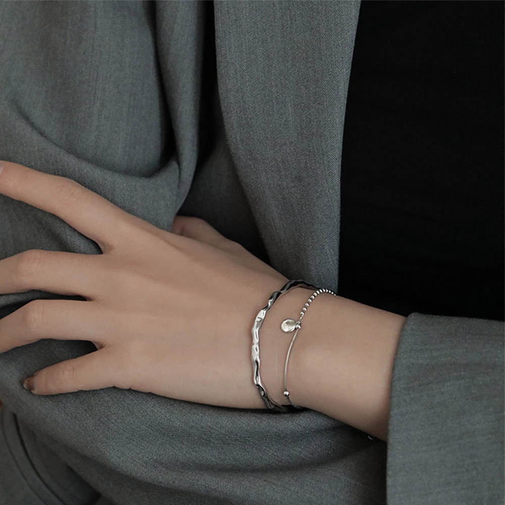 Vòng Tay Xỏ Hạt Chữ May Mắn Thời Trang Cho Nữ