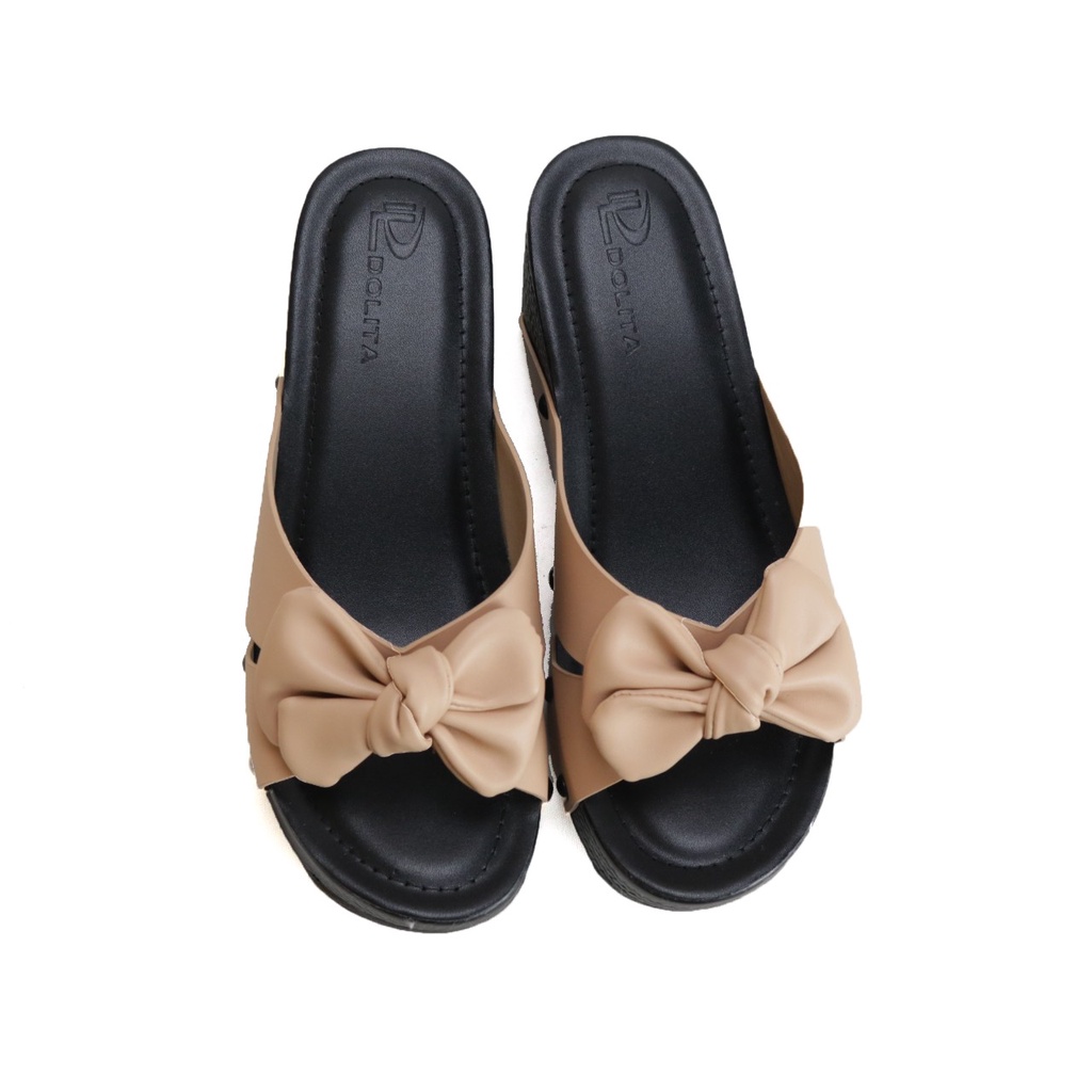 Dép nữ đế xuồng thời trang cao 7 cm GIAVY