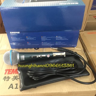 Mic karaoke có dây SHURE giá rẻ