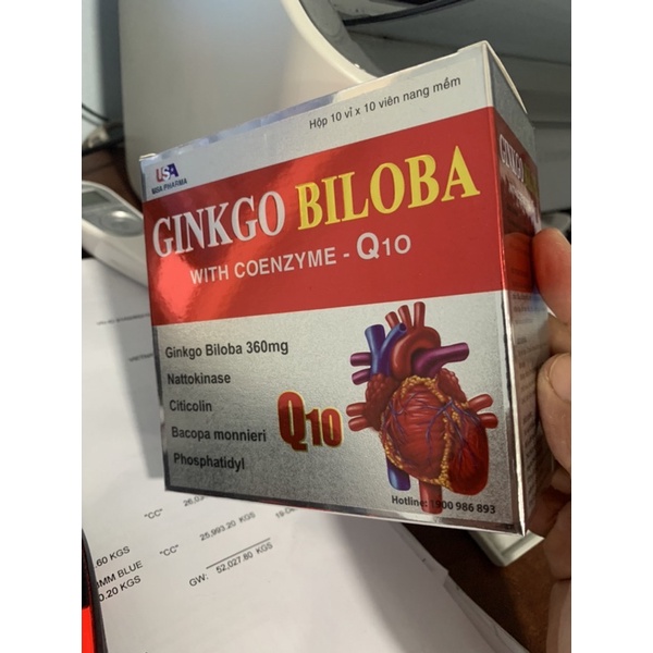 Ginkgo biloba -Cải thiện trí nhớ và chứng mất ngủ hoạt huyết dương não