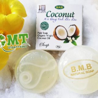 Xà bông dừa có vân B.M.B (1 cục)