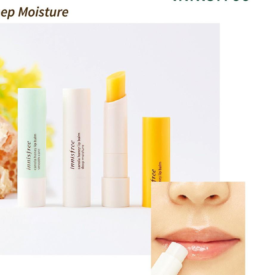 (Hàng Mới Về) Son Dưỡng Môi Chiết Xuất Mật Ong 3.5g Innisfree