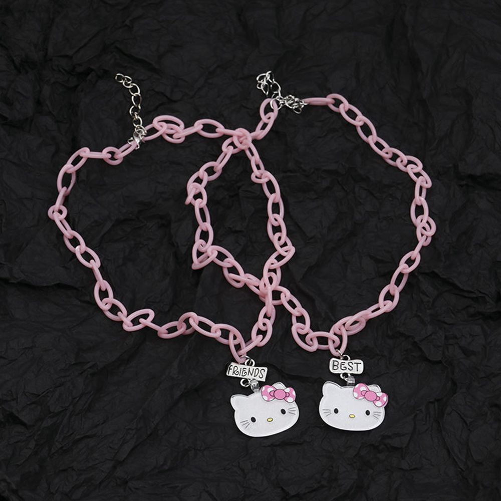 Vòng cổ mặt hình mèo Hello Kitty phong cách Hàn Quốc thời trang cho nữ