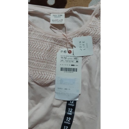 Áo cotton zara chuẩn auth