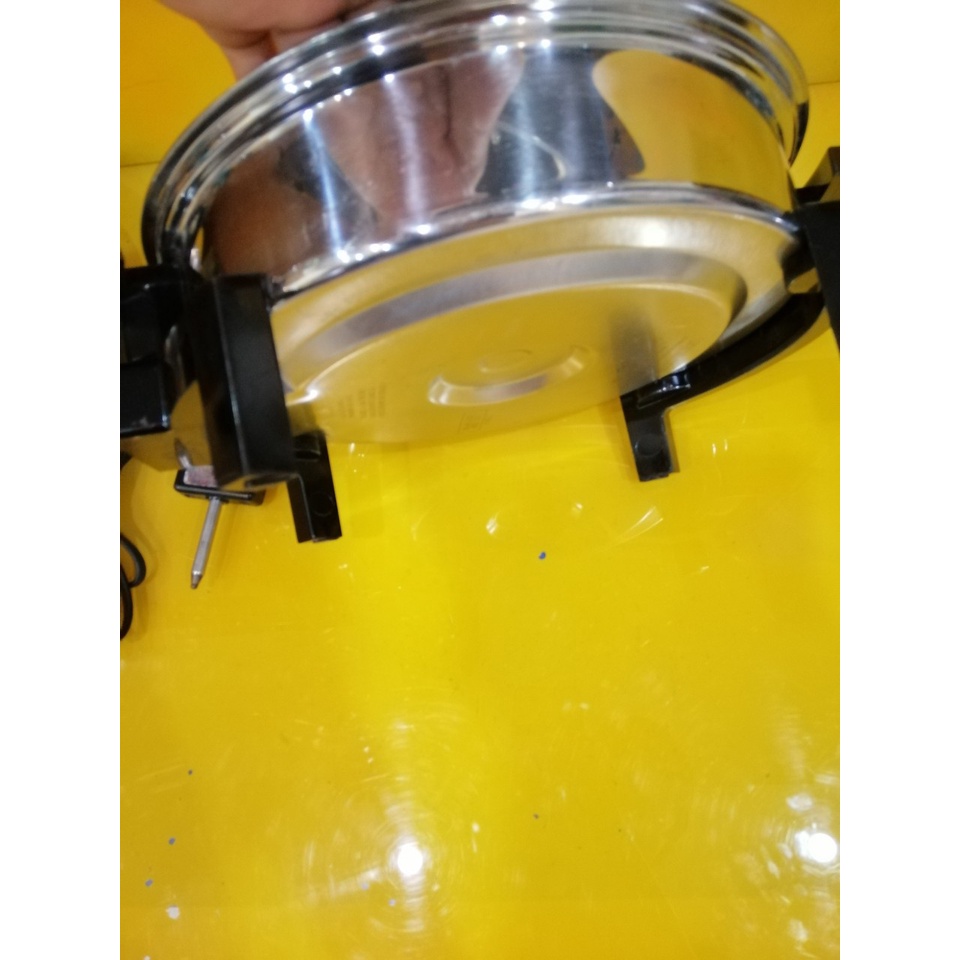 Bếp lẩu điện nội địa Nhật inox Mỹ, size 28cm, cao 6cm