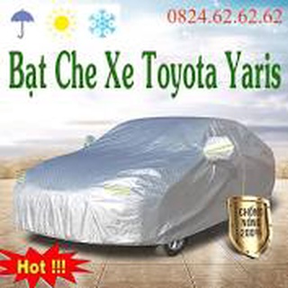 Bạt phủ ô tô #Toyota Yaris CAO CẤP 3 LỚP Cách Nhiệt, Bạt phủ xe ô tô Toyota Yaris
