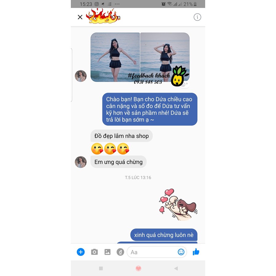 Bikini quần váy xinh kín đáo | BigBuy360 - bigbuy360.vn
