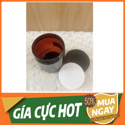 {SIÊU BÁN BUÔN/BÁN SĨ} Hũ nhựa chiết mỹ phẩm - Hũ nhựa đen 250GRAM