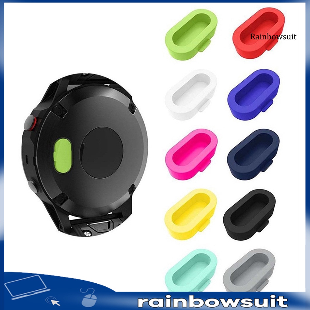 Set 10 Nắp Silicone Đậy Cổng Sạc Đồng Hồ Garmin Fenix 5S/5S Plus/6/6S/6X