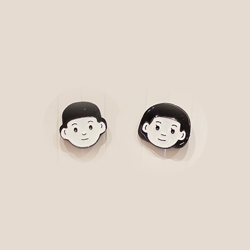 Pin cài áo couple cute - GC422