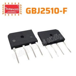 Diode cầu GBJ2510 25A1000V chính hãng chân bóng
