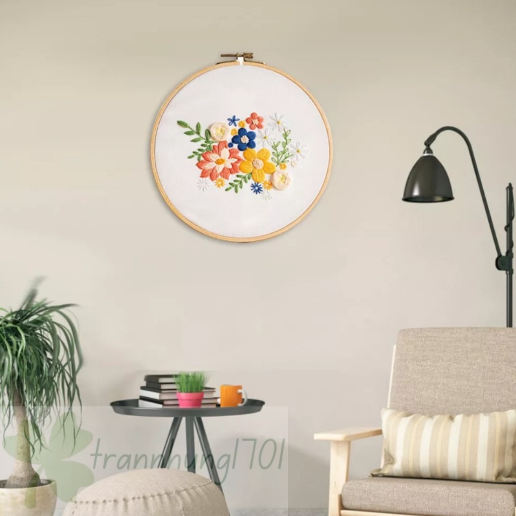 Bộ kit thêu tay trang trí DIY _ bộ sưu tập số 09