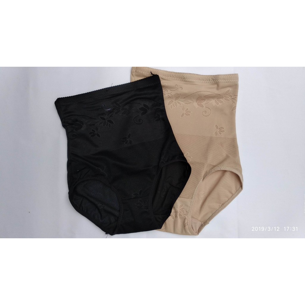 Quần gen nịt bụng giảm mỡ hiệu quả, quần gen bụng cạp cao cotton lưới thoáng mát | BigBuy360 - bigbuy360.vn