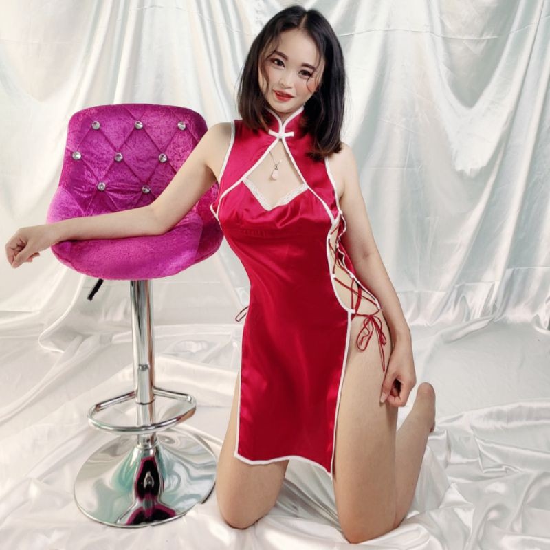 Váy ngủ sexy ❣️FREE SHIP❣️Set ngủ Cosplay Cô gái Trung Hoa | BigBuy360 - bigbuy360.vn