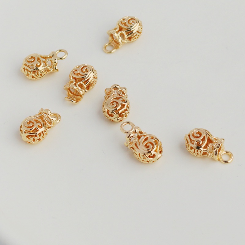 Mặt Dây Chuyền Hình Túi Tiền Bằng Đồng 14K Nhiều Màu Sắc