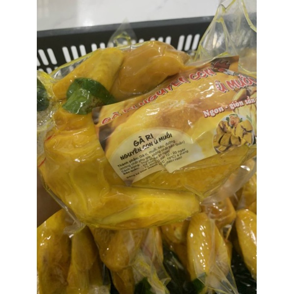 Gà ủ muối ngon tây bắc