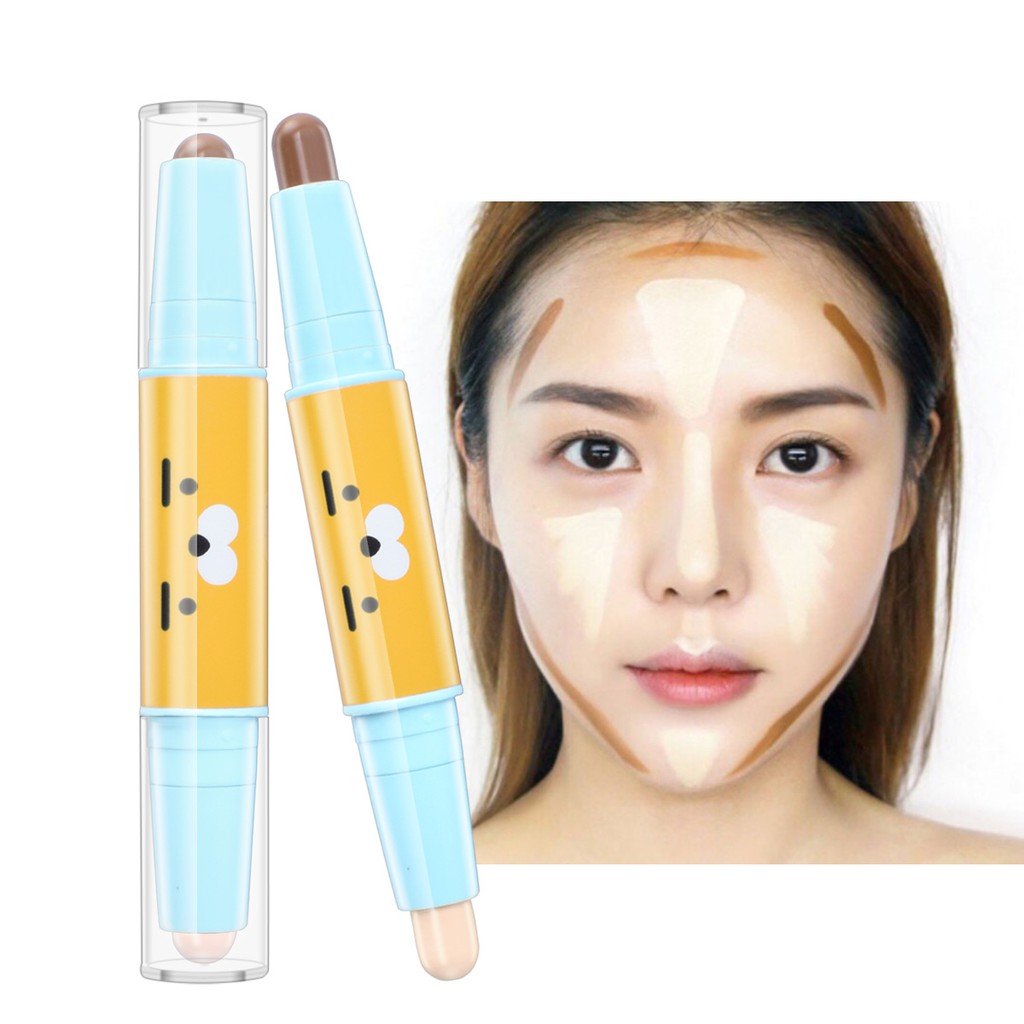 Thỏi Kem Bắt Sáng Và Tạo Khối HENGFANG 2 Trong 1 Tiện Lợi Và Dễ Thương 29g H8469