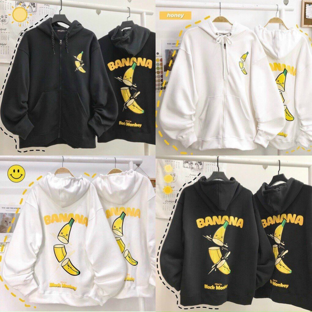 ÁO KHOÁC HOODIE NỮ TIA KÉO IN HÌNH PHONG CÁCH