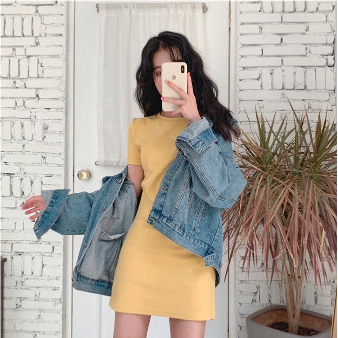 [GIÁ ƯU ĐÃI] Váy nữ trơn nhiều màu, đơn giản dễ phối đồ | BigBuy360 - bigbuy360.vn