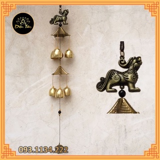 Chuông gió hình Kỳ Lân phong thủy