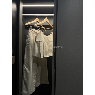 mir.byhi: áo hai dây + quần ống rộng linen