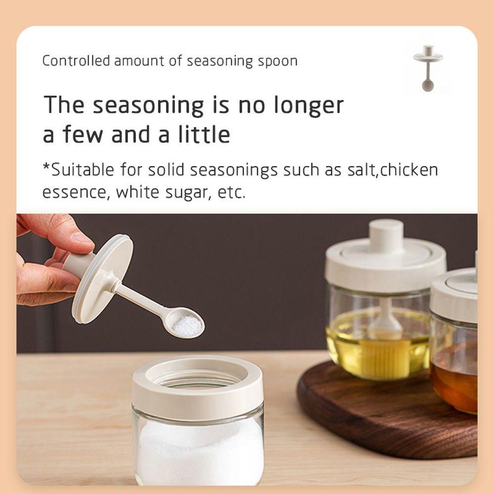 Hũ Đựng Gia Vị Bằng Nhựa Trong Suốt Tiện Dụng Cho Nhà Bếp