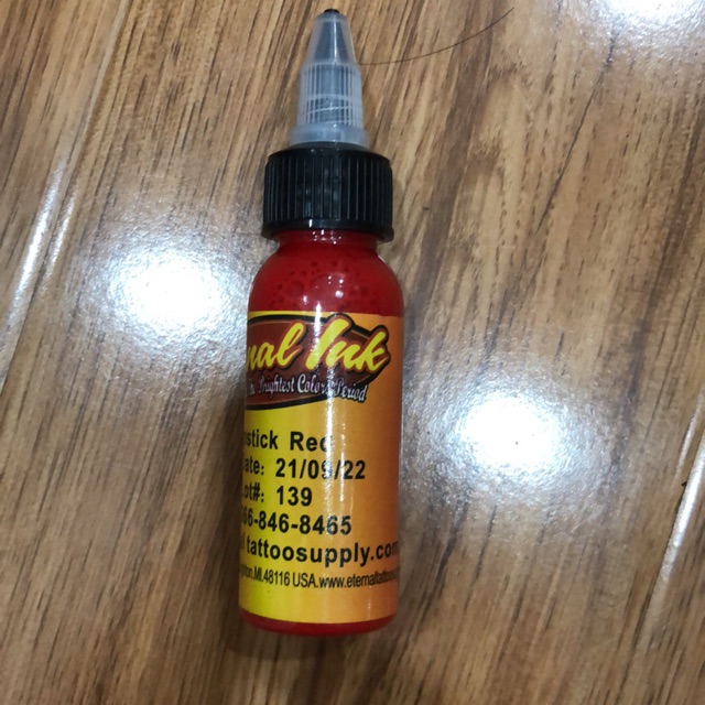Mực tập Eternal Ink màu đỏ