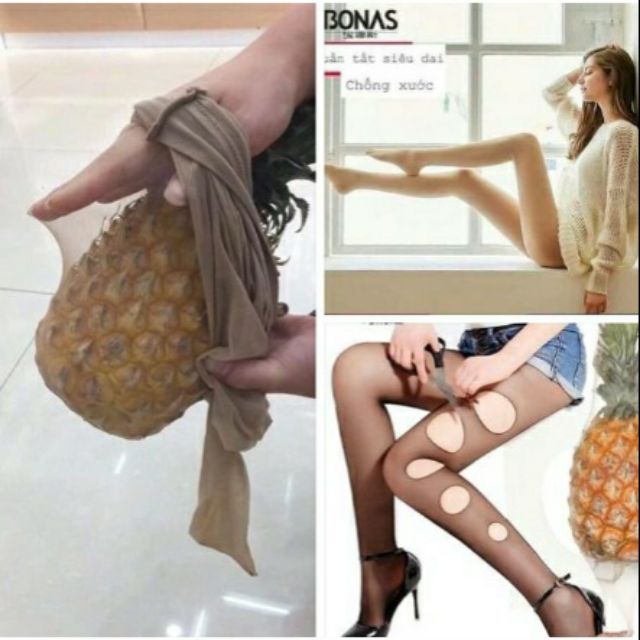 Quần tất quả dứa không xước cho chị em