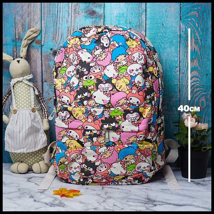 Ba Lô Du Lịch Đi Học Hình Tsum Tsum Và Hello Kitty