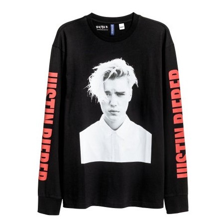 Áo Sweater Justin Bieber Purpose Tour H&M - size S