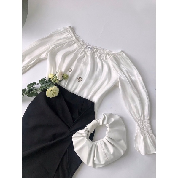 VELLE DESIGN chân váy Luna chất cotton hàn dày dặn co giãn tốt không nhăn