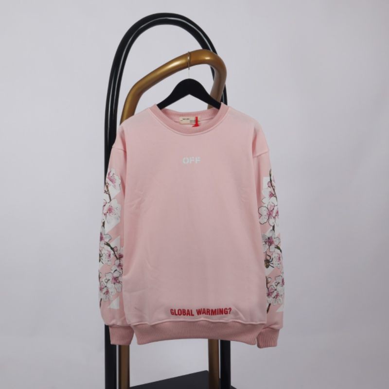 OFF WHITE Sơ mi nữ tay dài họa tiết kẻ sọc | BigBuy360 - bigbuy360.vn