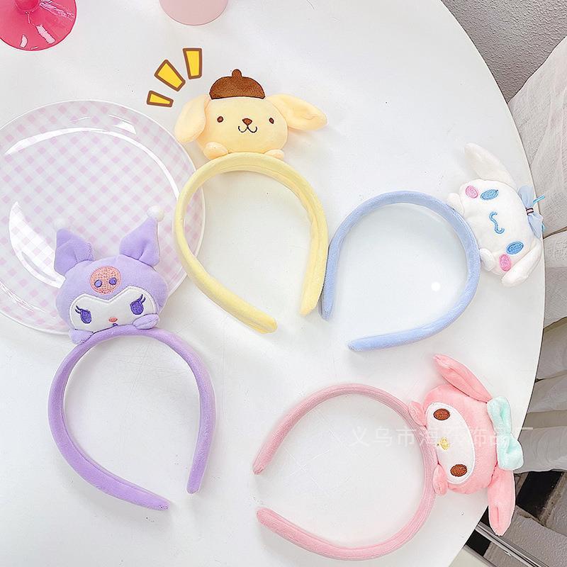 Băng Đô Cài Tóc Hình Búp Bê Hoạt Hình Dễ Thương