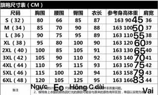 Váy sườn xám ngắn size s-6xl