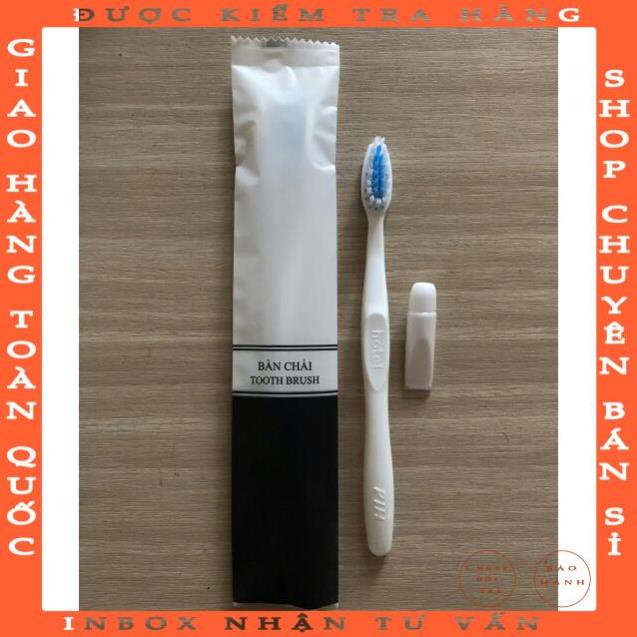 Bộ bàn chải nhà nghỉ khách sạn bao bì Luxury (100/1 bịch)  htranhuong | BigBuy360 - bigbuy360.vn