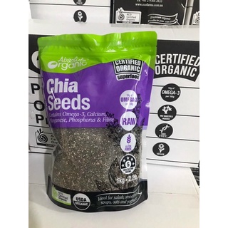 Hạt chia úc 1kg hạt chia hữu cơ chuẩn organic chất lượng sạch - đều - đẹp